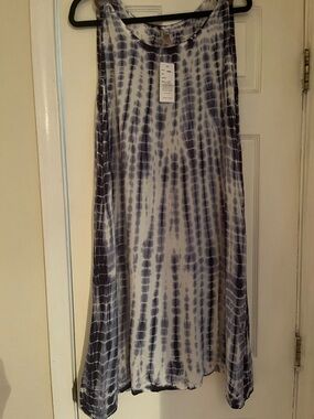 TIEDYE BEACH COVERUP DRESS NWT